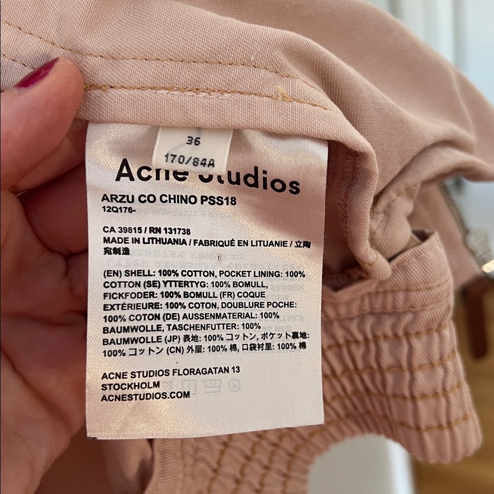 Acne Studios Blush Bomber Jacket - Picture 7 of 8